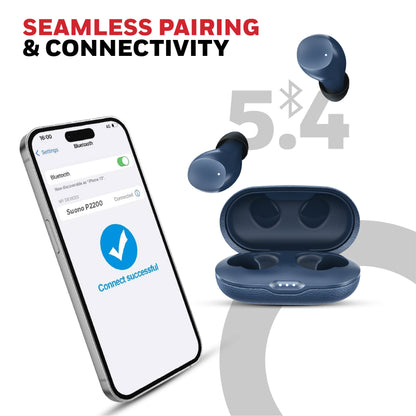 Suono P2200 Truly Wireless Earbuds-Blue