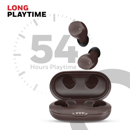 Suono P2200 Truly Wireless Earbuds-Brown
