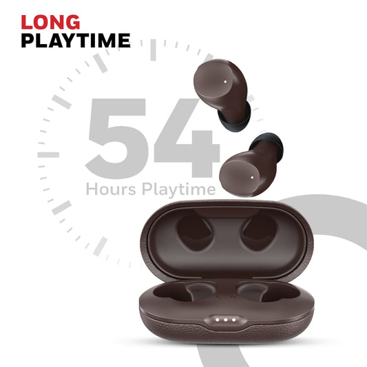 Suono P2200 Truly Wireless Earbuds-Brown