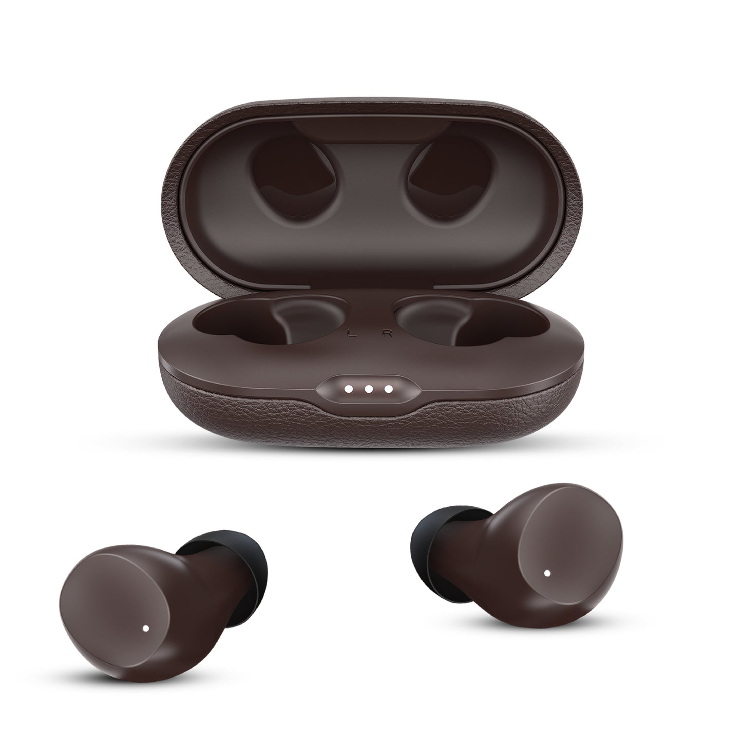 Suono P2200 Truly Wireless Earbuds-Brown