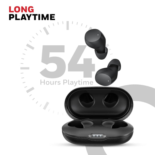 Suono P2200 Truly Wireless Earbuds-Black