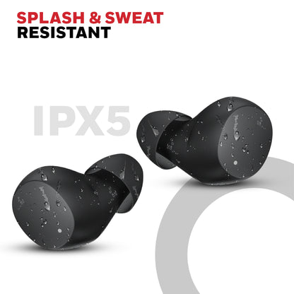 Suono P2200 Truly Wireless Earbuds-Black