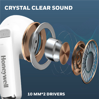 Trueno U5100 Truly Wireless ANC Earbuds-White