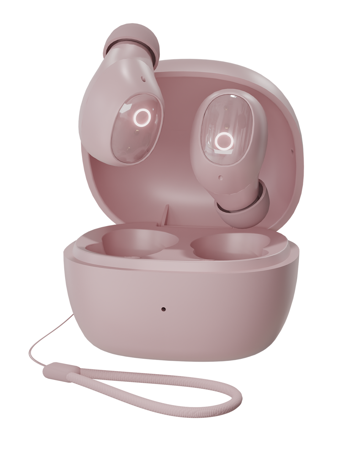 Moxie V1500 Truly wireless ENC earbuds – Pink