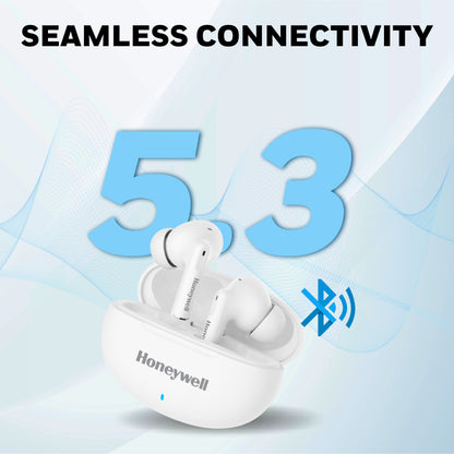 Moxie V1200 Truly Wireless Earbuds-White