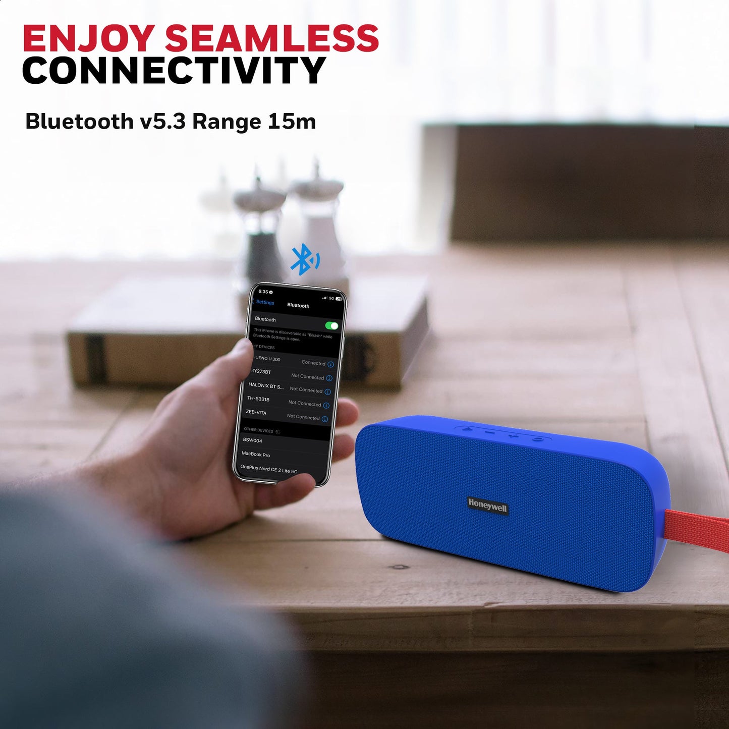 Trueno U300 Bluetooth Speaker - Blue