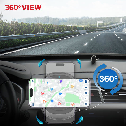 Zest MagSafe Phone Mount Car Charger