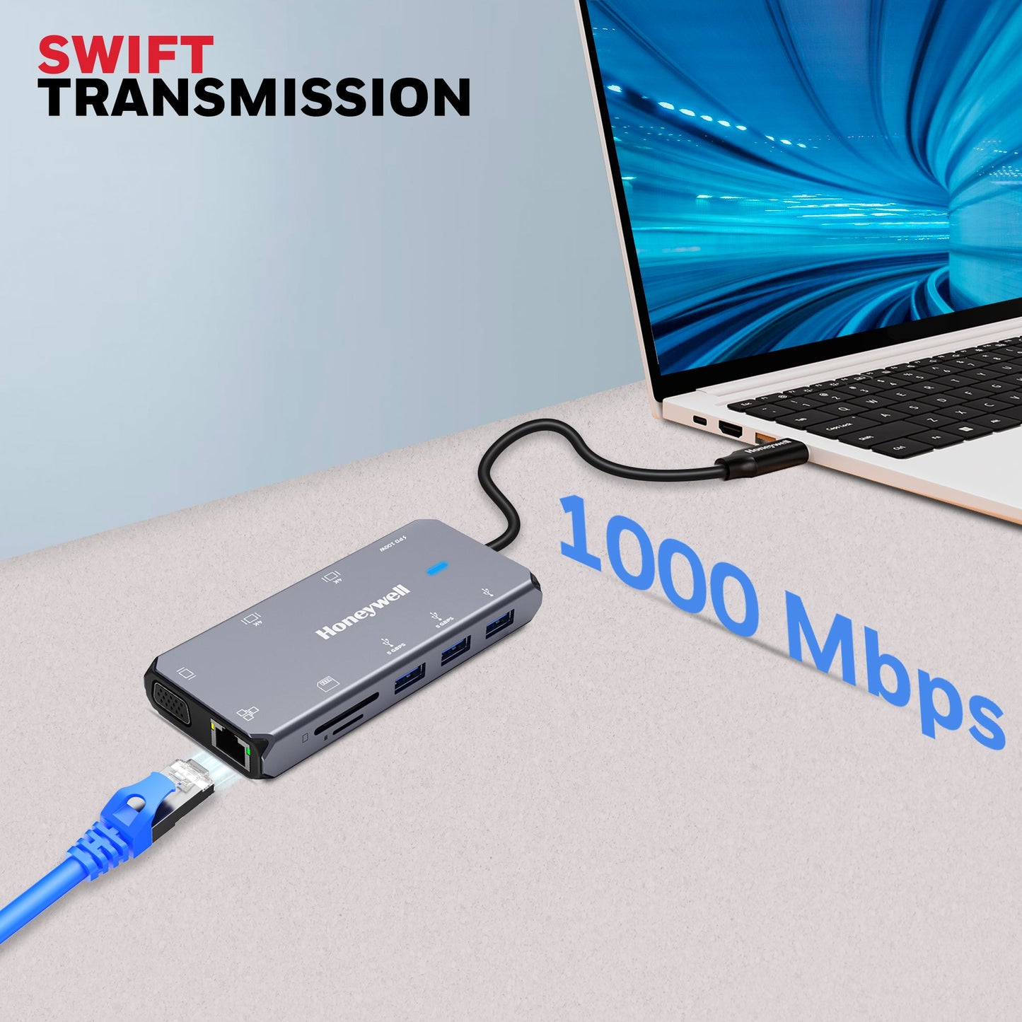 Type C Docking Station - 10 in 1