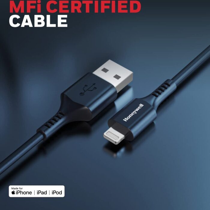Apple Lightning Sync & Charge Cable 1.8Mtr - Black - Image 2