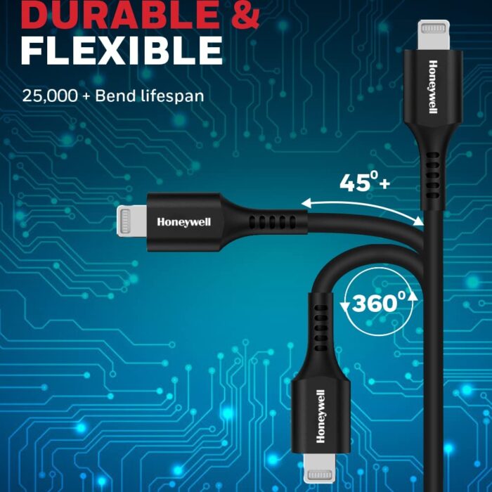 Apple Lightning Sync & Charge Cable 1.8Mtr - Black - Image 7