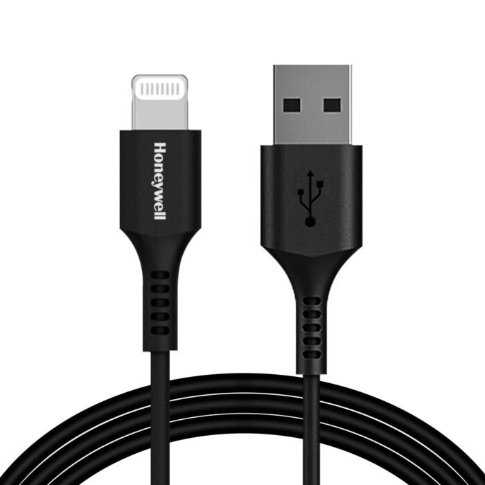 Apple Lightning Sync & Charge Cable 1.8Mtr - Black - Image 1