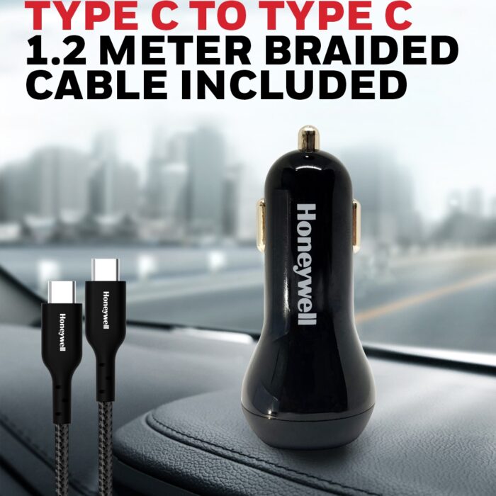 Micro CLA 36W PD Smart Car Charger with Type C Cable - Image 3