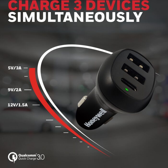 Micro CLA 36W PD Smart Car Charger with Type C Cable - Image 4
