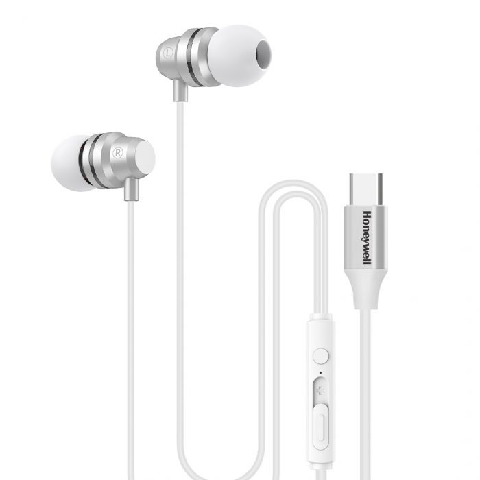 Suono P60 Wired Earphones-White - Image 2