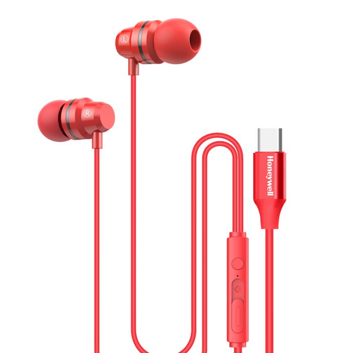 Suono P60 Wired Earphones-Red - Image 2