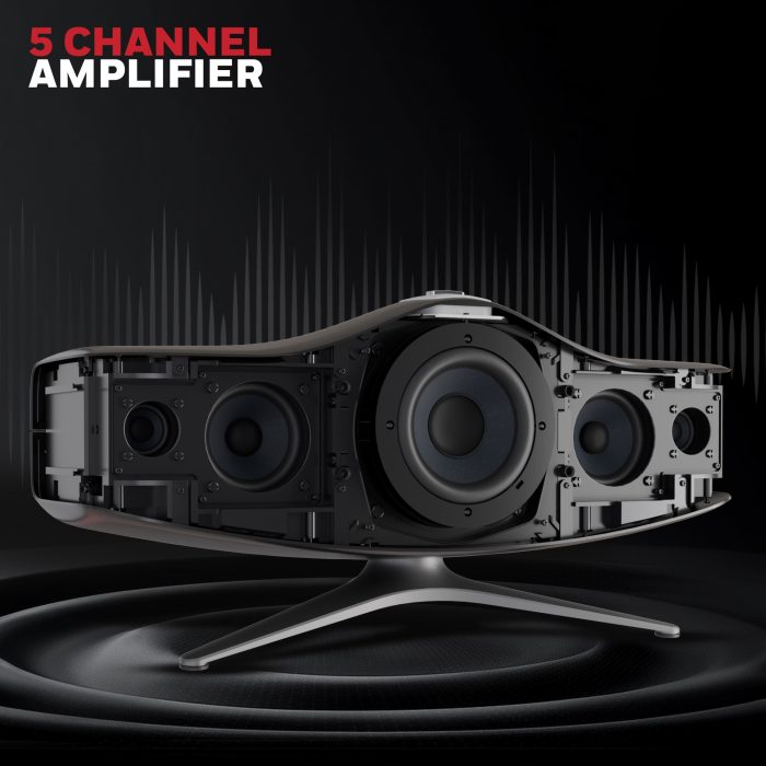 Aviator Hi-Fi Speaker-Grey - Image 4