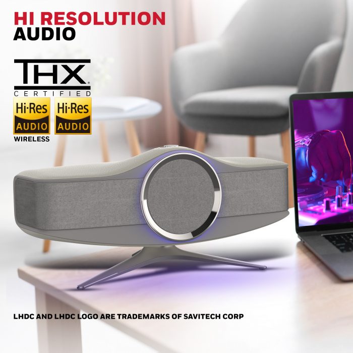 Aviator Hi-Fi Speaker-Grey - Image 5