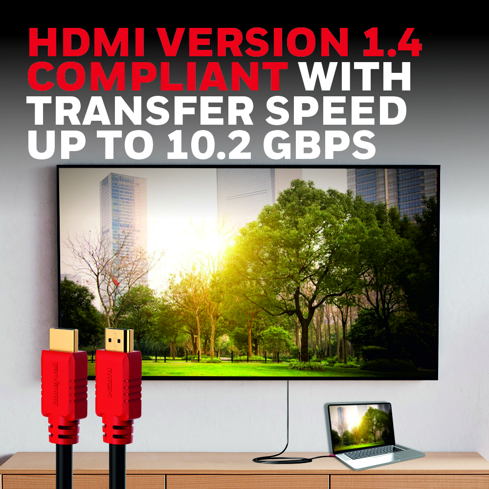 Honeywell High-Speed HDMI v1.4 Cable with Ethernet- 10 Meters