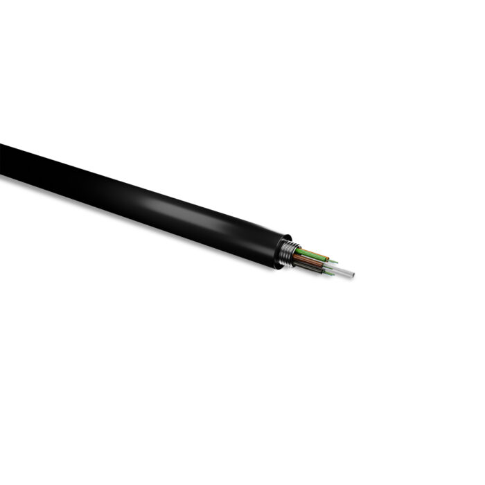 SM Fiber Cable 24F Multitube Armored HDPE Single Sheath - Image 1