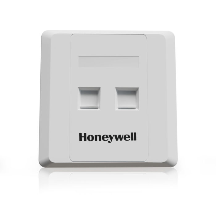 Square Face Plate (86x86) UTP/STP - Dual Port (CS) - Image 1