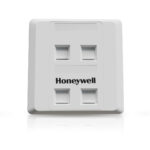 Square Face Plate (86x86) UTP/STP - Quad Port (CS)
