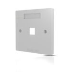 Square Face Plate (86x86) UTP/STP - Single Port (NS) - Image 3