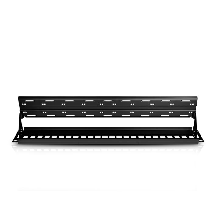 24 Ports Unloaded UTP Patch Panel Compatible with Cat 5e, Cat 6 - Image 1