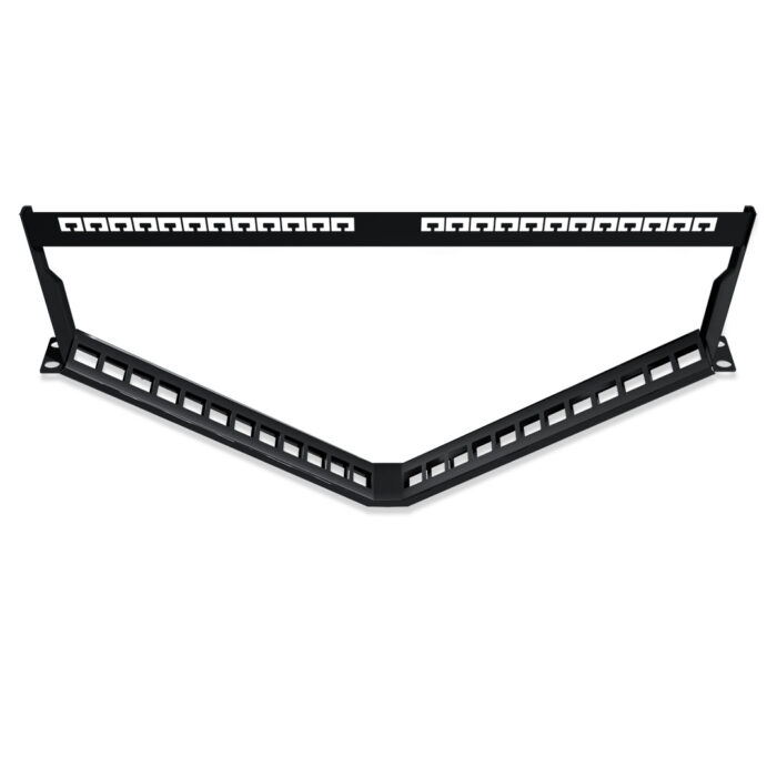 Angular Patch Panel, UTP UNLOADED, 24 ports - Image 2