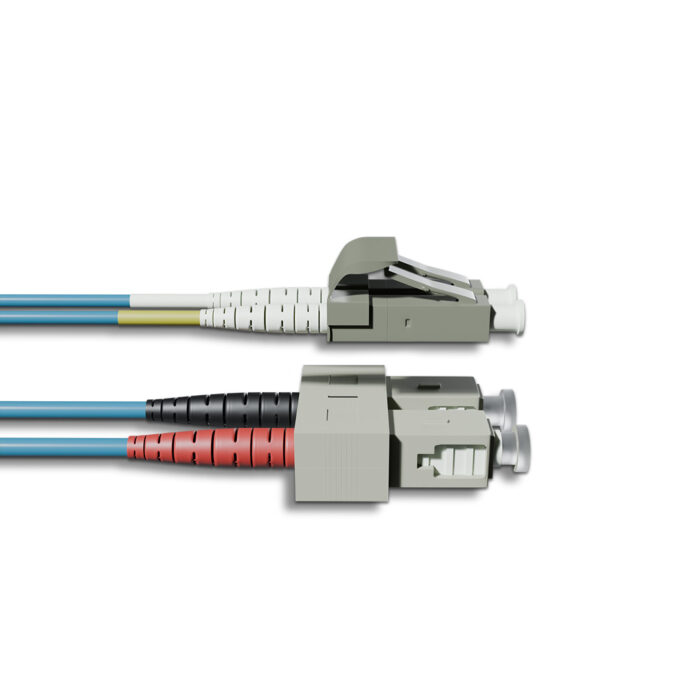 MM OM3 LC-SC Duplex Patch Cord 2 Mtrs - Image 3