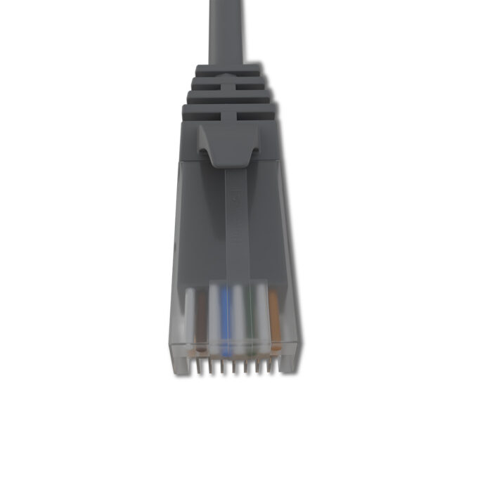 Cat 6 UTP Patch Cord  LSZH  0.5 Meter Grey - Image 2