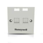 Square Face Plate for Holding Dual Keystone Jack UTP and STP