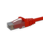 Cat 6 UTP Patch Cord LSZH Jacket 0.3 Meter Red - Image 2
