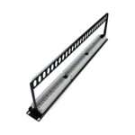 Cat 6A UTP 24 ports Loaded Patch Panel - Image 2