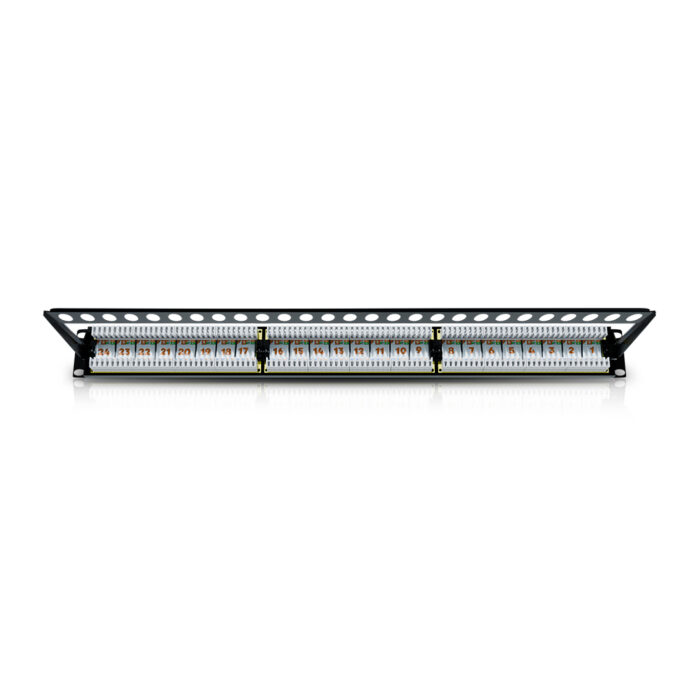 Cat 6 UTP 24 ports Loaded Patch Panel - Image 3