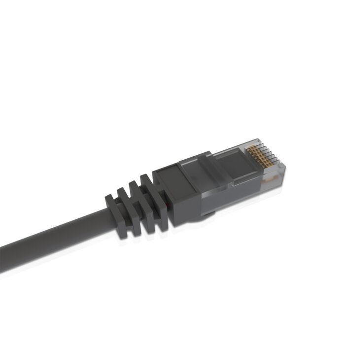 Cat 6 UTP Patch Cord  LSZH  0.5 Meter Grey - Image 3