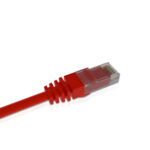 Cat 6 UTP Patch Cord LSZH Jacket 0.3 Meter Red - Image 3