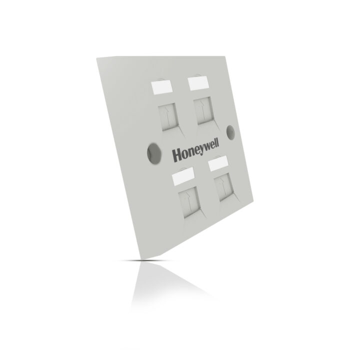 Square Face Plate for Holding Quad Keystone Jack UTP and STP - Image 4