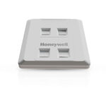 Square Face Plate (86x86) UTP/STP - Quad Port (CS) - Image 4