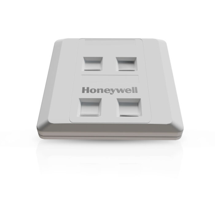 Square Face Plate (86x86) UTP/STP - Quad Port (CS) - Image 4