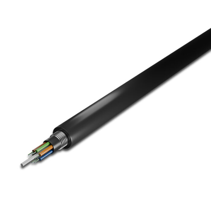 SM Fiber Cable 96F Multitube Armored HDPE Double Sheath - Image 4