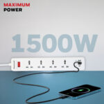 4 OUTLET EXTENSION BOARD WITH 1 TYPE C & 2 USB - Image 7