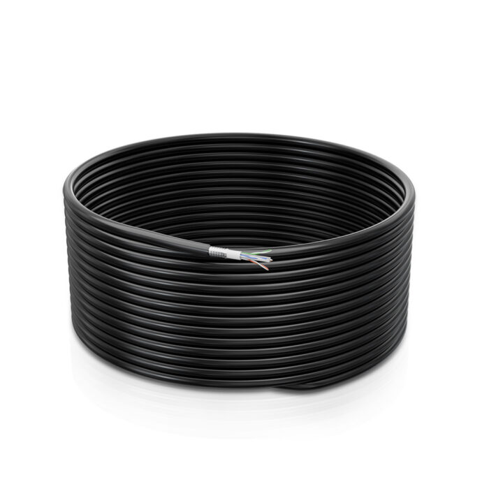 CAT 6A ARMORED 4 Pair Solid Cable 23AWG FR-PVC 305 Mtrs - Image 4