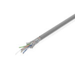 Cat 6 SFTP 4P Solid Cable True 23 AWG FRPVC CM Grey 305 Mtrs - Image 2