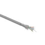 Cat 6 SFTP 4P Solid Cable True 23 AWG FRPVC CM Grey 305 Mtrs - Image 3