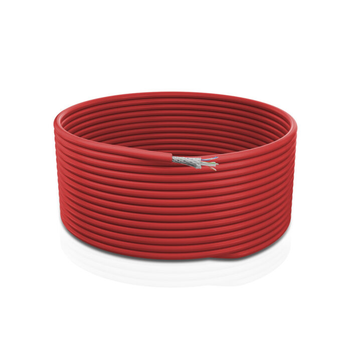 Cat 6 SFTP 4P Solid Cable True 23 AWG LSZH CM Red 305 Mtrs - Image 4