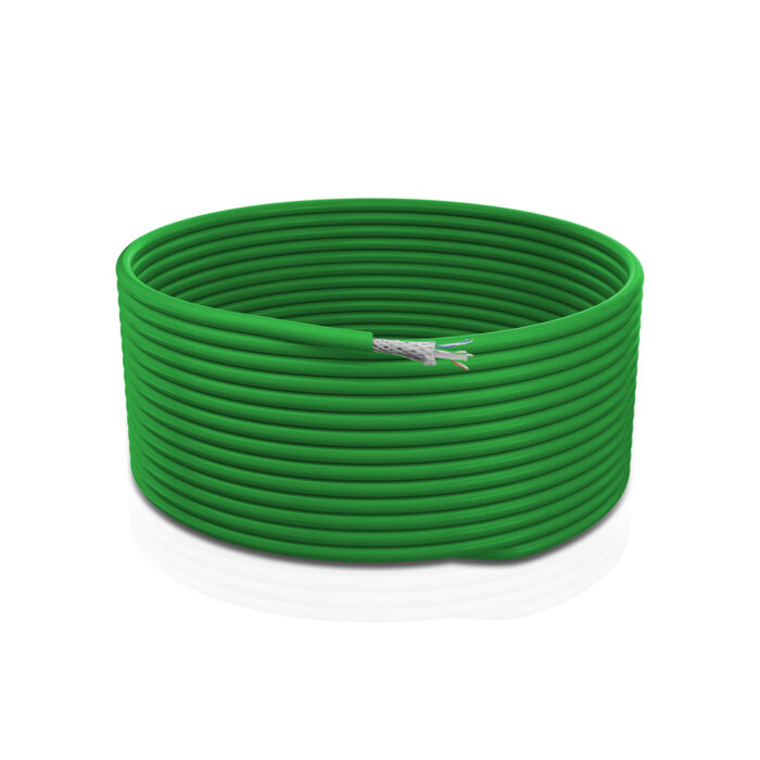 Cat 6 SFTP 4P Solid Cable True 23 AWG LSZH CM Green 305 Mtrs - Image 4