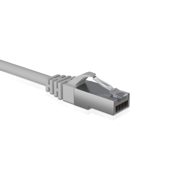 Cat 6 STP Patch Cord LSZH Jacket 2 Meter Grey - Image 1