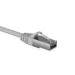 Cat 6 STP Patch Cord  LSZH Jacket 1 Meter Grey