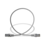 Cat 6 STP Patch Cord LSZH Jacket 2 Meter Grey - Image 4