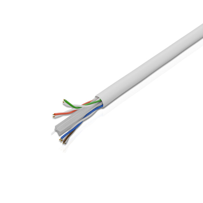 Cat 6 UTP 4P Solid Cable 23AWG LSZH CM Grey 305 Mtrs - Image 3